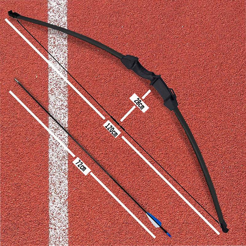 The leopard bows six suction arrows
